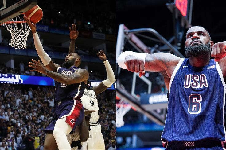 In a friendly game preparing for the 2024 Olympics, Team USA needed LeBron James to save them in a 101-100 win against South Sudan.
