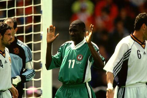 Mr Garba Lawal at the 1998 World Cup | Imago