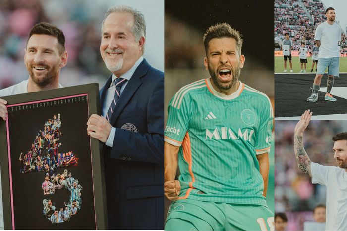 In the MLS, Inter Miami honors Lionel Messi for his 45th title after Copa America as Alba scores the winner against Chicago Fire