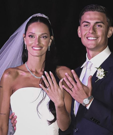 Paulo Dybala marries longtime partner Oriana Sabatini after dating for ...