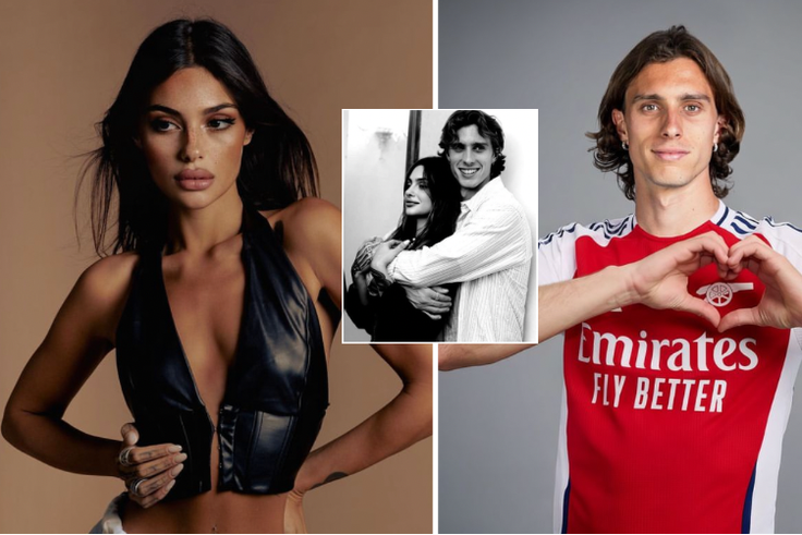 Bendetta Curatella and Riccardo Calafiori UNFOLLOW each other to spark breakup rumours amid imminent move to Arsenal