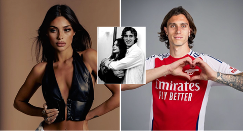 Bendetta Curatella and Riccardo Calafiori UNFOLLOW each other to spark breakup rumours amid imminent move to Arsenal