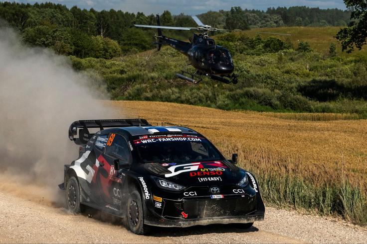 Sensational Kalle Rovanpera powers past favorite Sebastien Ogier to win Rally Latvia