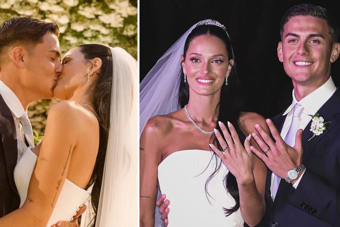 Paulo Dybala marries longtime partner Oriana Sabatini after dating for 6 years