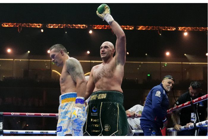 Fury challenges Usyk