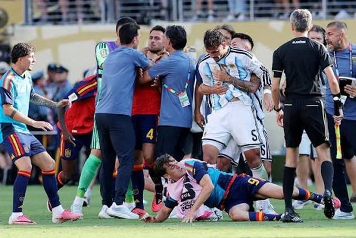 FIFA set to deliver verdict on Argentina after World Cup final brawl