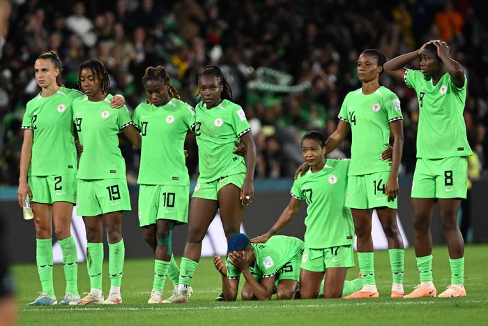 The Super Falcons were the 10th best team at the 2023 FIFA Women's World Cup. Image Credit - (Imago)