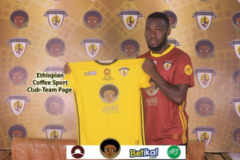 Geoffrey Wasswa unveiled at Ethiopian club