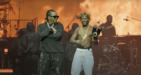 Top performers at Asake's concert included his label boss Olamide, Tiwa Savage, Fireboy, and Fridayy, among others, who made cameo appearances at the concert as well. ()