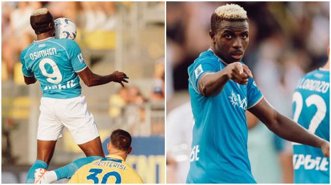 Osimhen gives God glory after stunning start to new season with Napoli