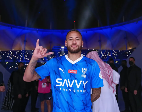 Neymar left PSG for Al-Hilal