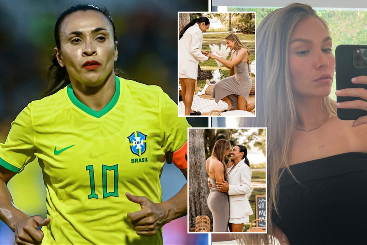 Marta: Brazilian legend announces engagement to lesbian partner Carrie Lawrence