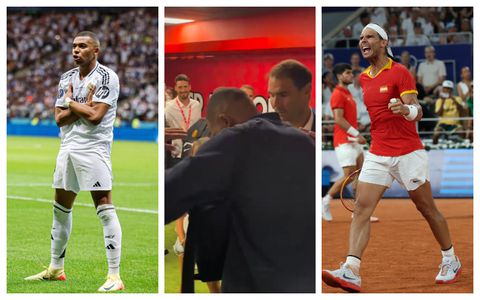 Real Madrid star Kylian Mbappe presents gift to Tennis legend Rafael Nadal on Laliga debut