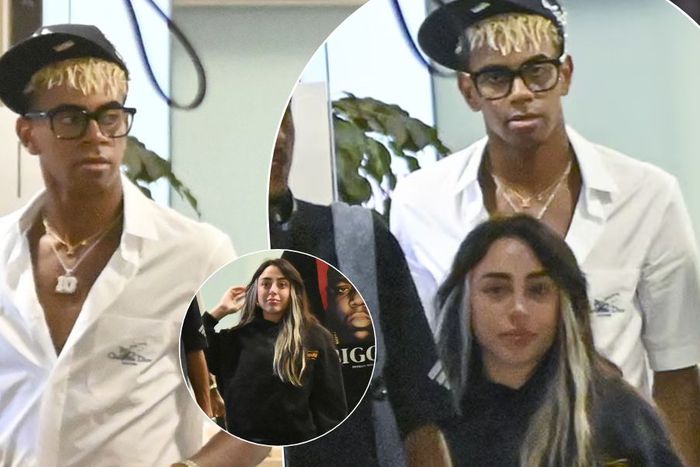 Lamine Yamal and Nicki Nicole arrive airport after 2 nights of luxury in Monaco