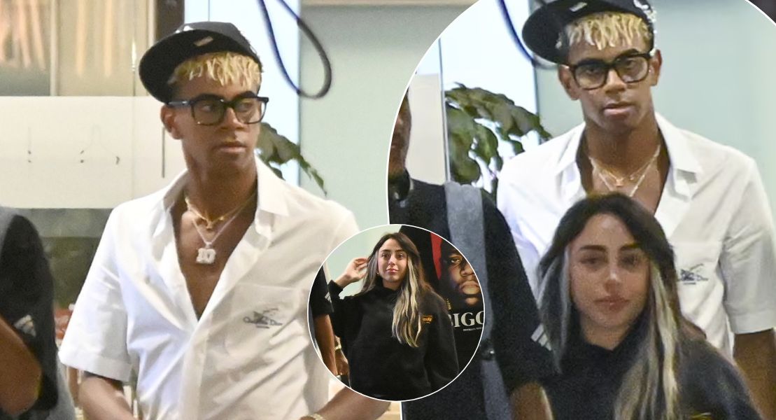 Hot Romance: Lamine Yamal and Nicki Nicole arrive airport after 2 nights of luxury in Monaco