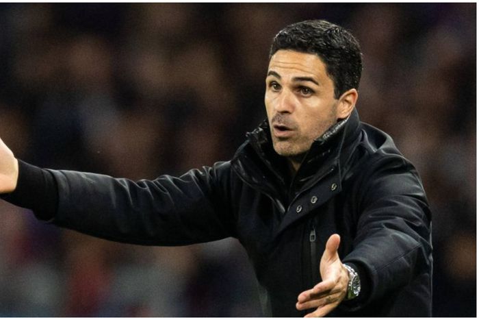 Arsenal manager Mikel Arteta has finished second three times.