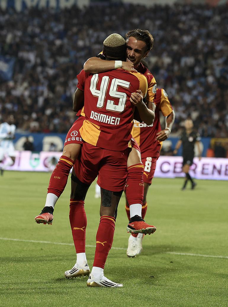Architects of the second goal: Yunus Akgun and Victor Osimhen