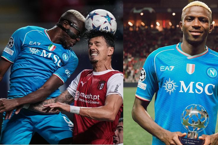 Nigerian football fans now argue that Osimhen is better than Haaland based on their ability and football technique. - Imago