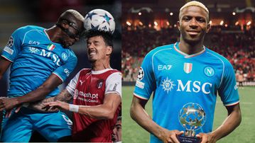 Osimhen wins Champions League Man of the Match award: Nigerians rate Napoli star ahead of Haaland