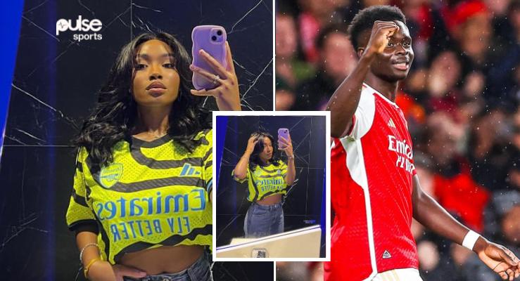 Tolami Benson: Bukayo Saka’s Nigerian Girlfriend Celebrates Arsenal’s ...