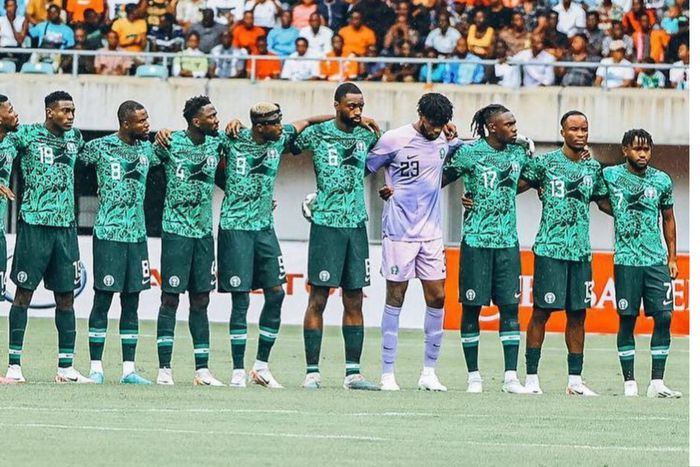 The rankings mean that the Super Eagles are now sixth among countries under the Confederation of Africa Football (CAF). - Image Credit- Victor Osimhen/Instagram