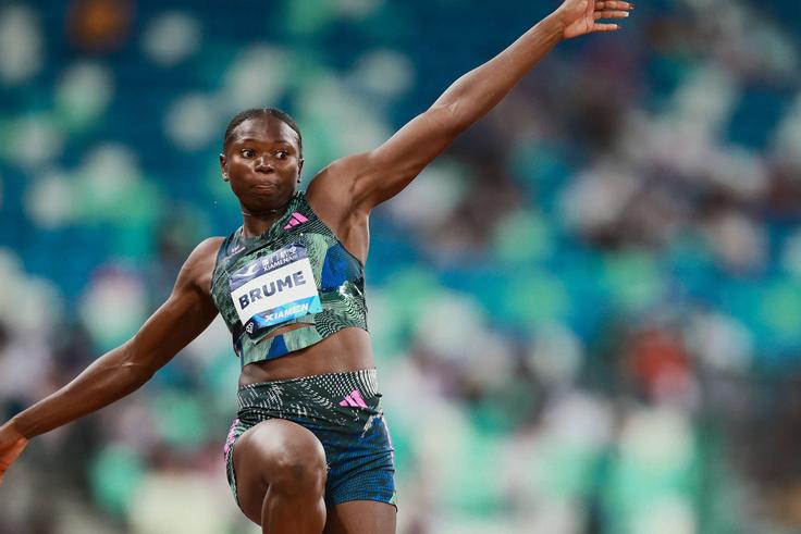 The millions Nigeria's Ese Brume earned this season for just jumping on sand