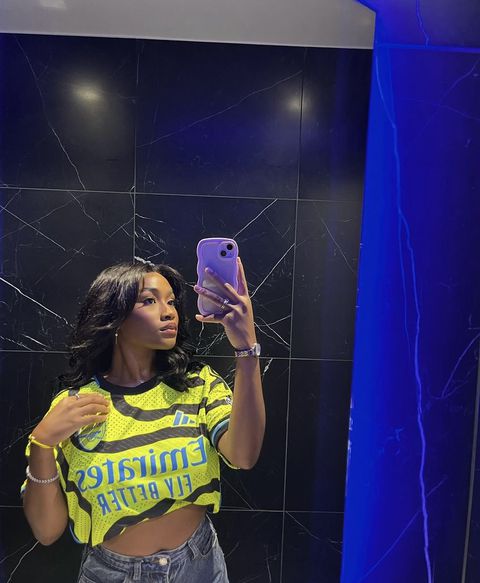 Tolami Benson: Bukayo Saka’s Nigerian girlfriend celebrates Arsenal’s