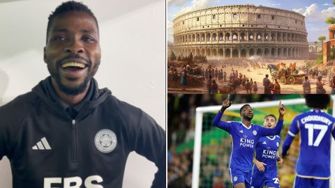 Kelechi Iheanacho and Roman Empire: Wetin be this? Nigerians blast Leicester City for question