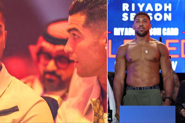 According to Anthony Joshua, Cristiano Ronaldo has given him the tips to beat Daniel Dubois and become 3-time heavyweight champion.