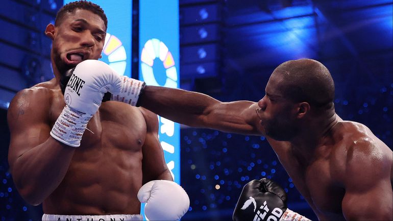 In front of 96,000 at Wembley, Daniel Dubois knocked out Anthony Joshua in the fifth round to retain his IBF title.