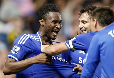 After criticizing Nicolas Jackson, Mikel Obi celebrates scoring his only Premier League goal for Chelsea 11 years ago against Fulham.