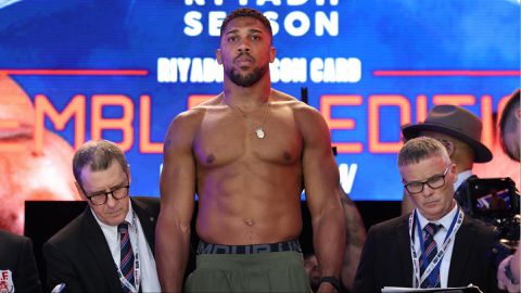 Anthony Joshua vs Daniel Dubois: Nigerian boxer weighs 2Kg heavier than IBF champion for Wembley fight