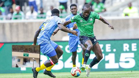 Police Fire Tear Gas as Gor Mahia Fans Storm Kasarani to Welcome Back CHAN Stars