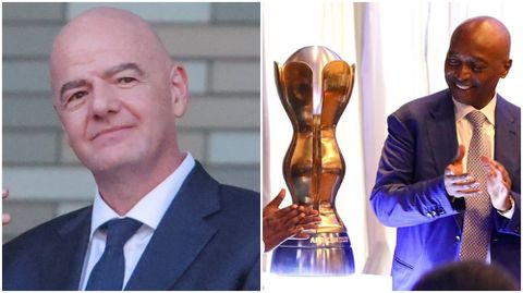 Infantino watches Simba vs Al Ahly as African Football League goes live on FIFA  Plus - Pulse Sports Nigeria