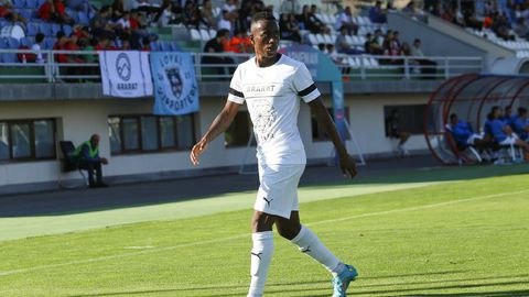 Kenyan midfielder Alwyn Tera on target as Ararat Armenia share points with Pyunik