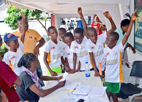 Ayida Excited About Competitiveness, Talent Of Players at Lagos Schools' Tennis Competition