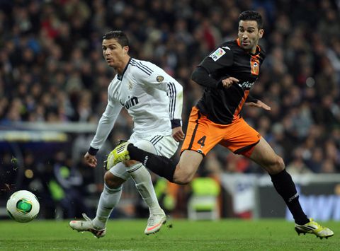 Adil Rami playing against Cristiano Ronaldo | Imago