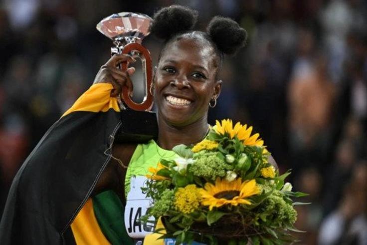 Shericka Jackson in 2023: Jamaican sprint queen was among athletes who enjoyed a perfect season