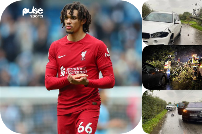 Alexander Arnold involved in a car accident