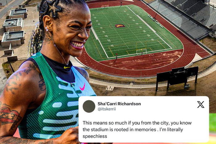 Say hello to the Sha'Carri Richardson Track in Dallas, Texas