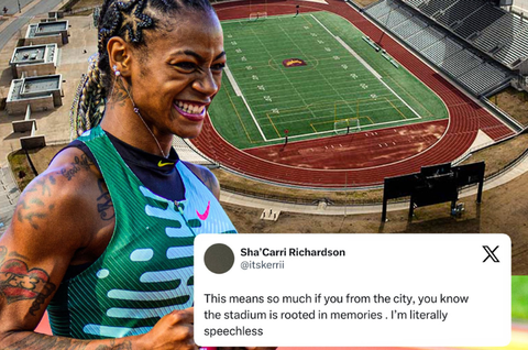 Sha'Carri Richardson Track! World's fastest woman honoured by Dallas ISD