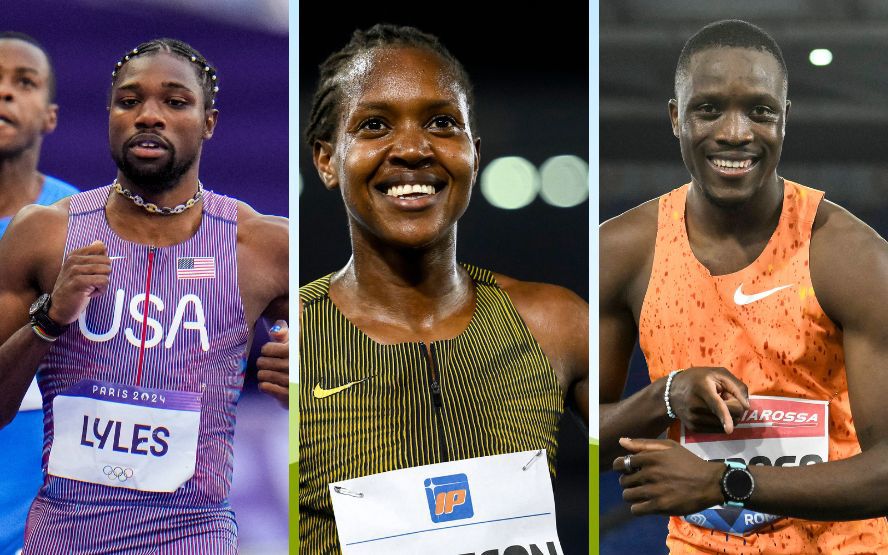 Faith Kipyegon, Letsile Tebogo & Noah Lyles Make The List Of World ...