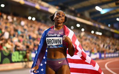 'She has the biggest upswing'- American sprint legend on why Brittany Brown might be the athlete to watch in 2025