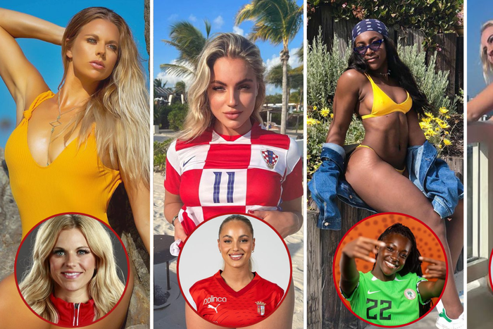 Hottest female footballers in the world 2024 RANKED!