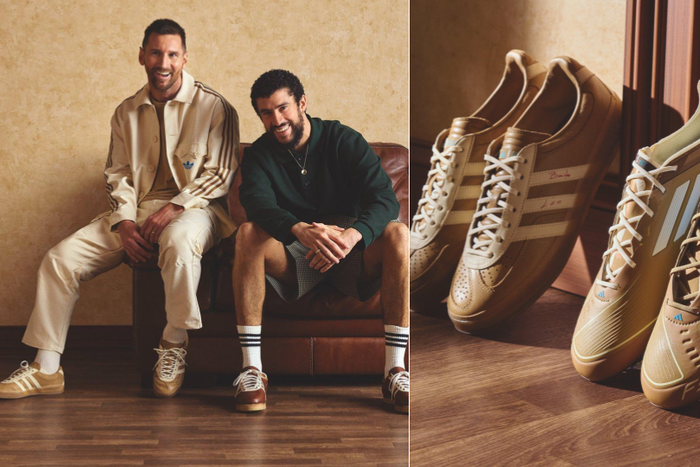 Messi and Bad Bunny in an Adidas collaboration || Image credit: Adidas X