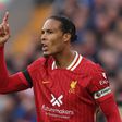 Liverpool captain Virgil van Dijk.  (Credit: Imago)