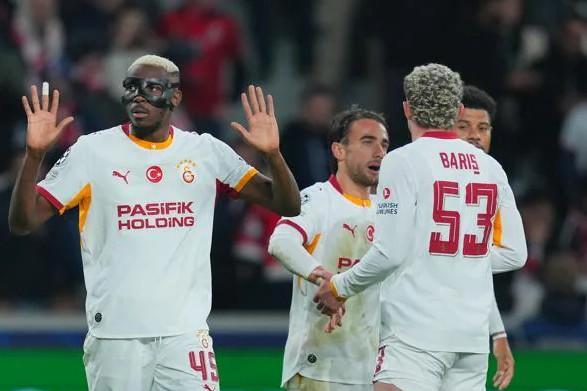 Lille vs Galatasaray: Classy Osimhen apologises to former club after stunning UCL goal in France