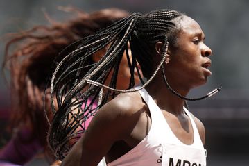 Christine Mboma cleared to compete again in the 100m and 200m events.