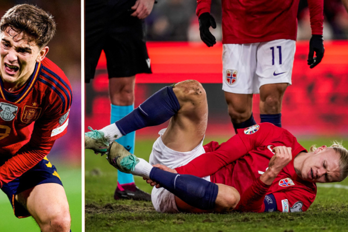 Gavi, Haaland and other superstars that got injured during this international break