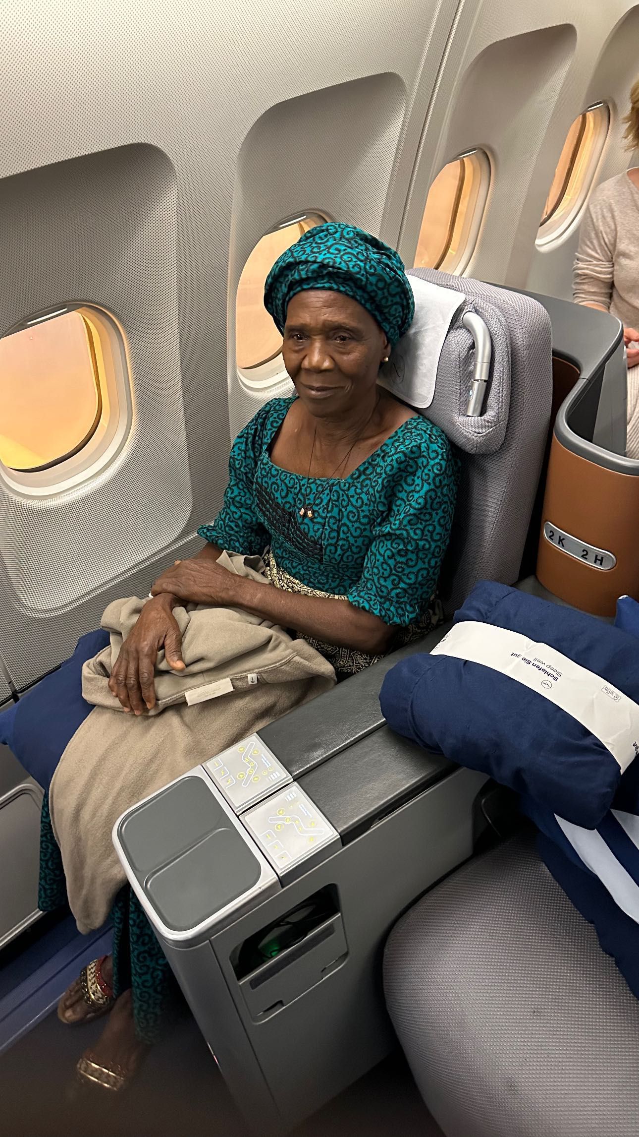 Super Eagles Striker, Victor Boniface Flies His Grandmom To Germany To ...